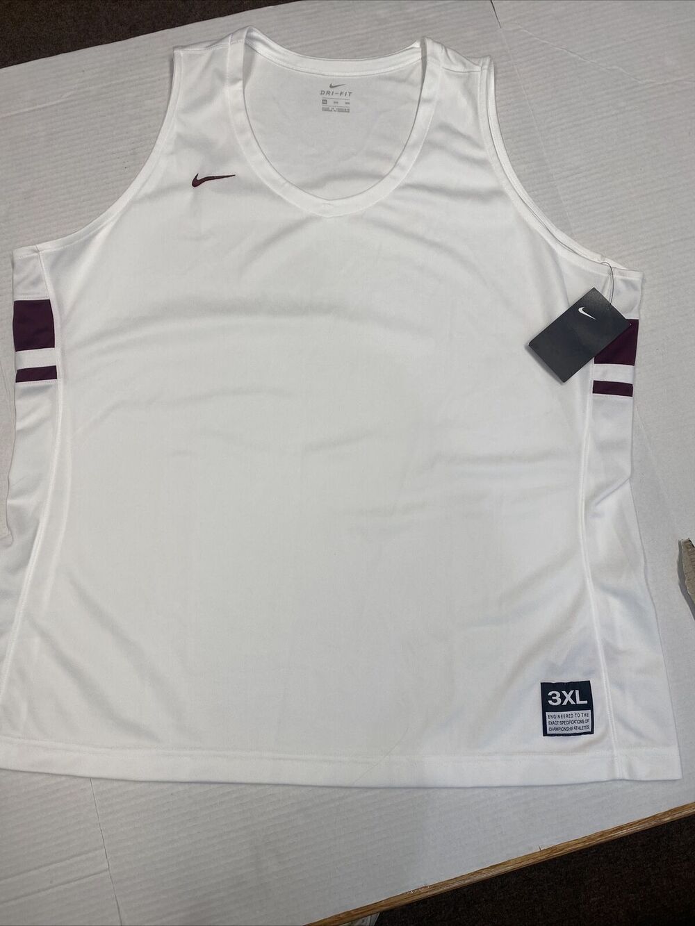 Nike Dri-fit Basketball Jersey Womens Size 3x (b19)